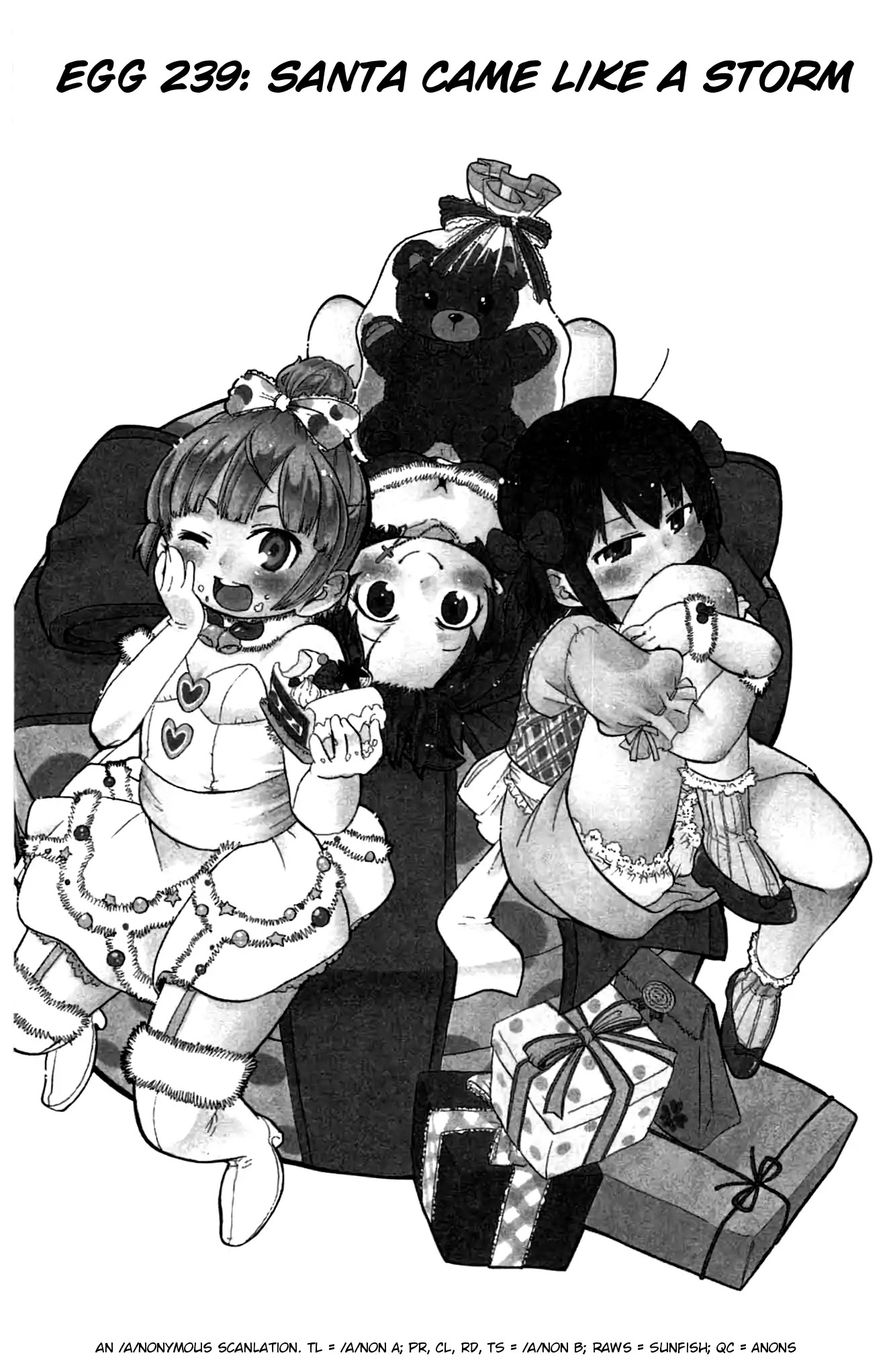 Mitsudomoe Chapter 239 page 1 - Chapter 239: Santa Came Like a Storm