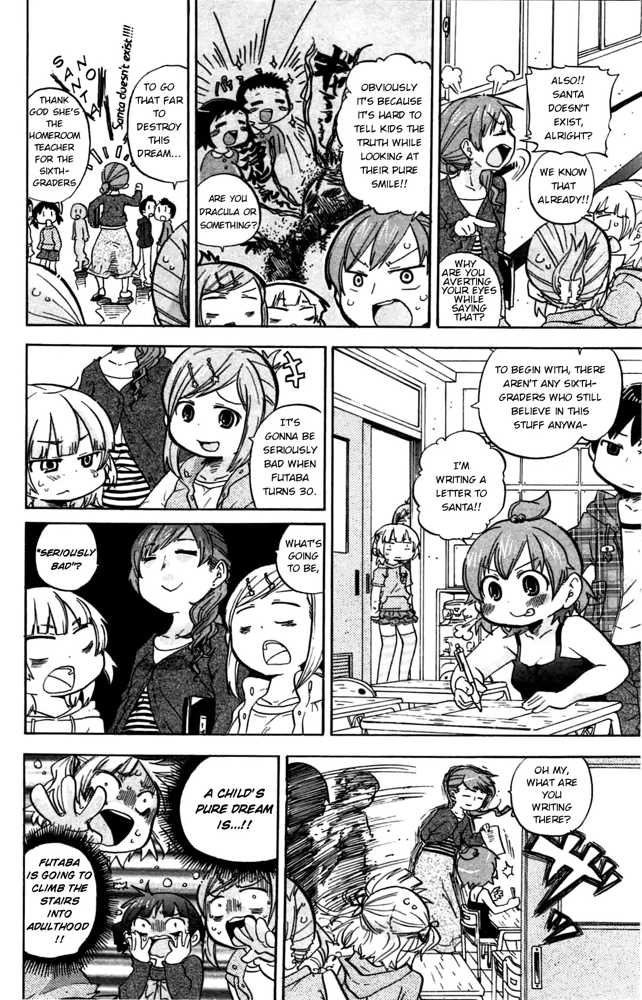 Mitsudomoe Chapter 239 page 3 - Chapter 239: Santa Came Like a Storm
