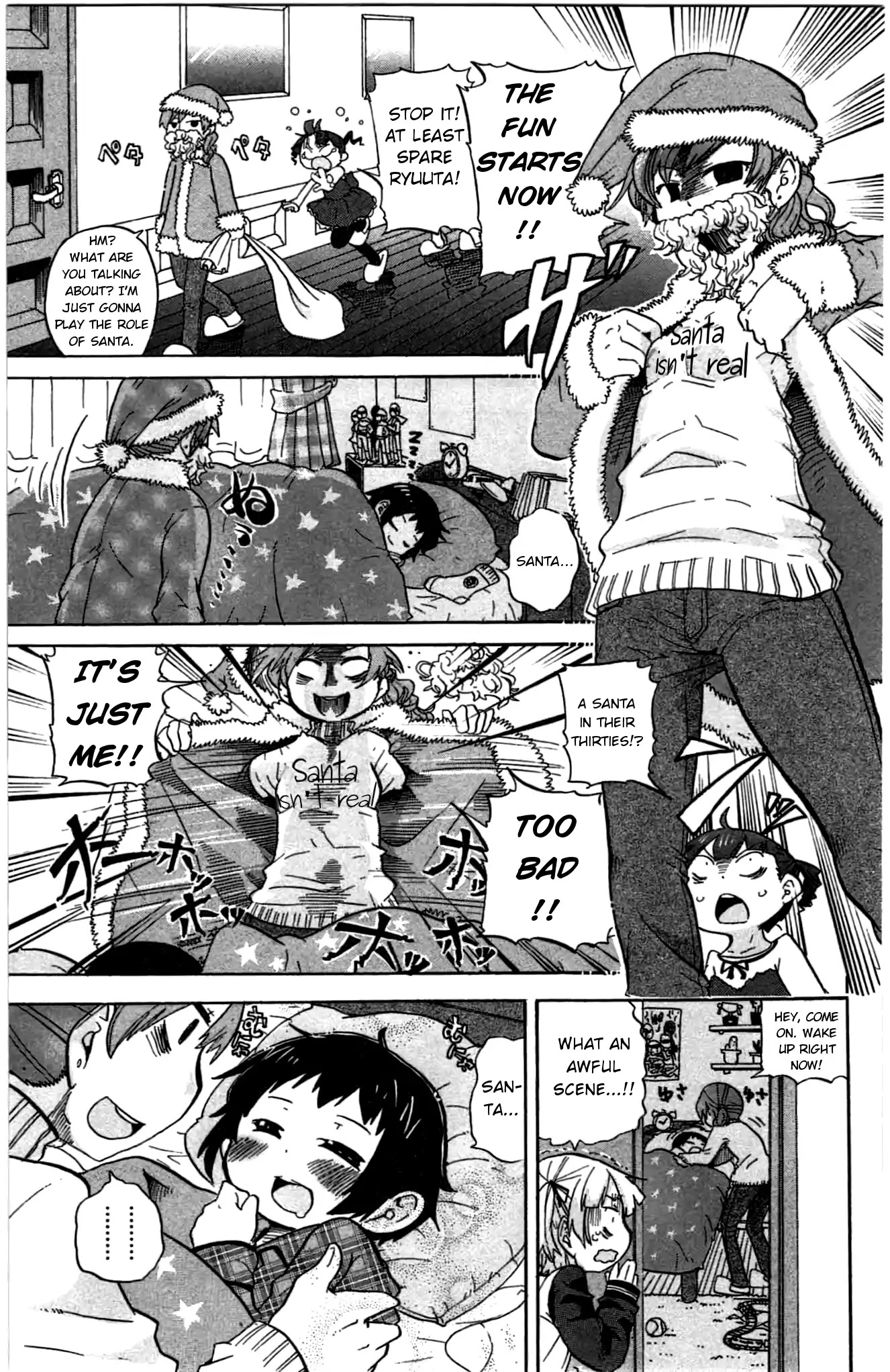 Mitsudomoe Chapter 239 page 8 - Chapter 239: Santa Came Like a Storm
