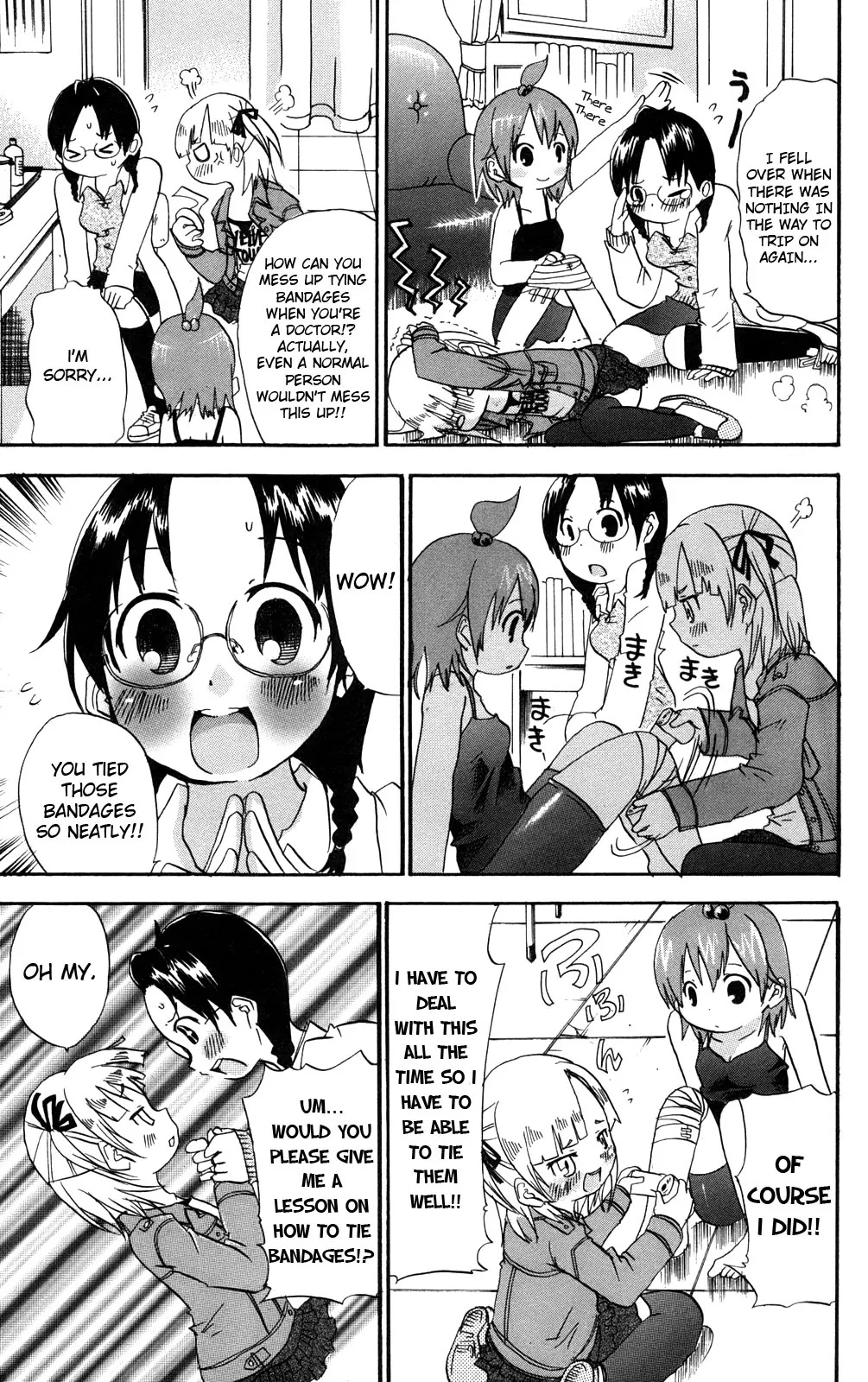 Mitsudomoe Chapter 25 page 3 - Chapter 25: To Tie or Not to Tie