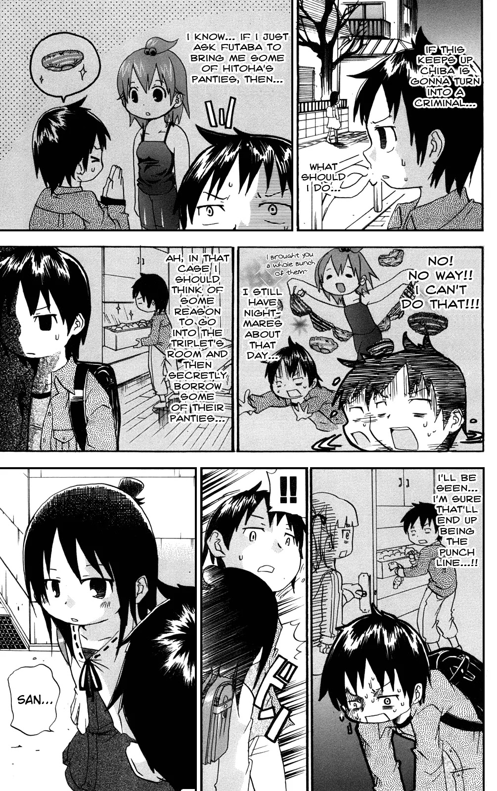 Mitsudomoe Chapter 26 page 7 - Chapter 26: A Denizen of XXX Books