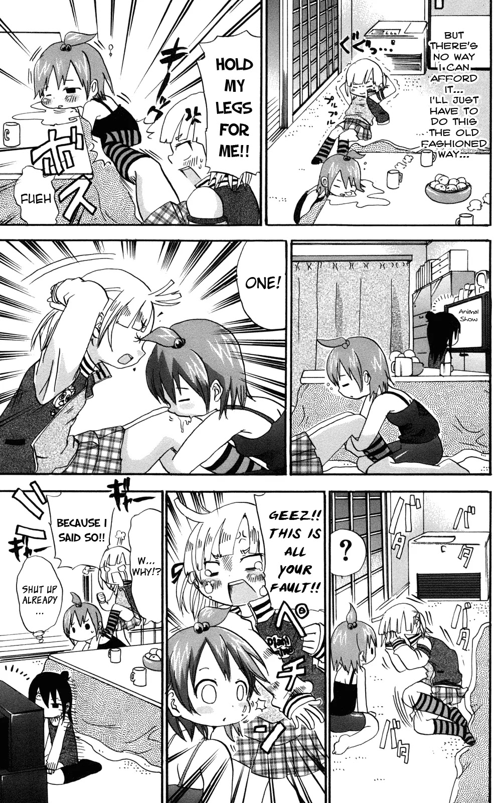 Mitsudomoe Chapter 28 page 5 - Chapter 28: Shrew • Shape ★ Up!