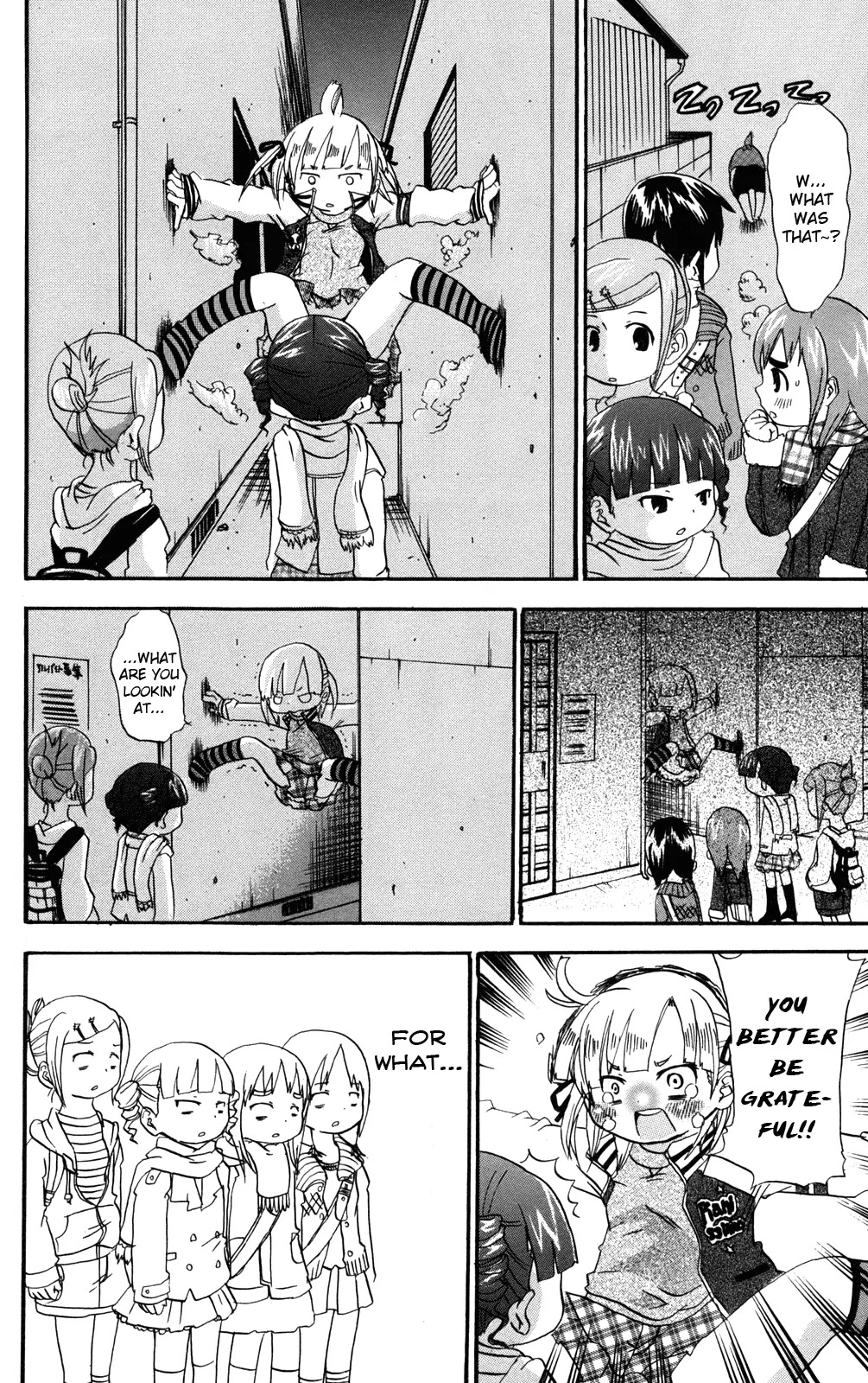 Mitsudomoe Chapter 28 page 8 - Chapter 28: Shrew • Shape ★ Up!