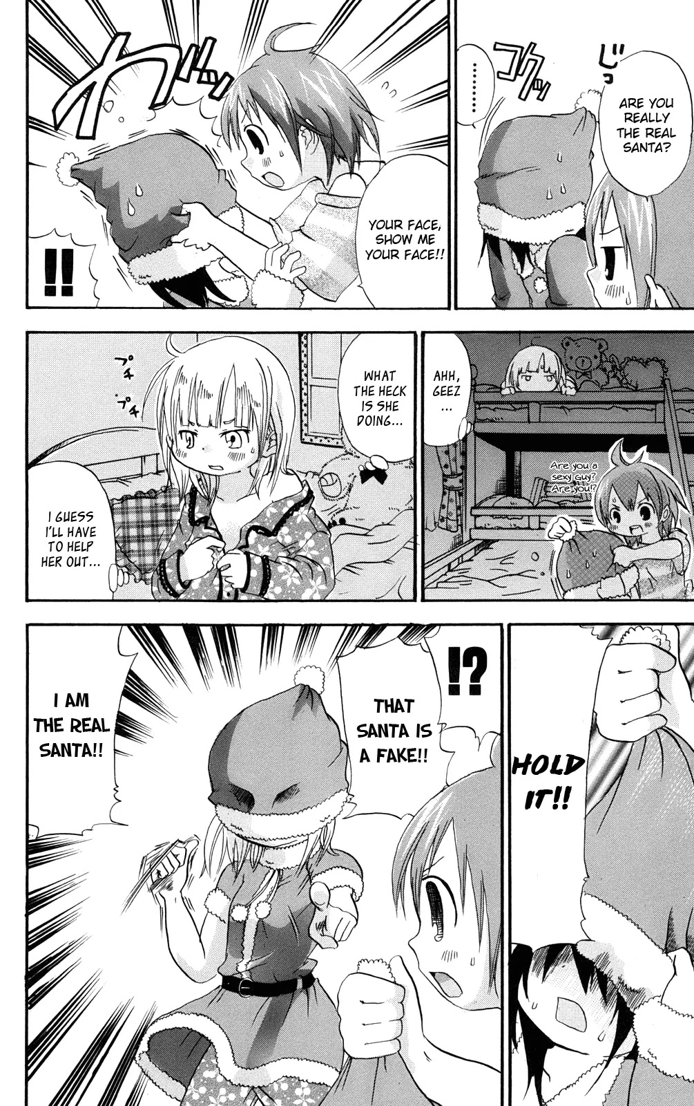 Mitsudomoe Chapter 29 page 6 - Chapter 29: Santa Does Everything Behind Your Back