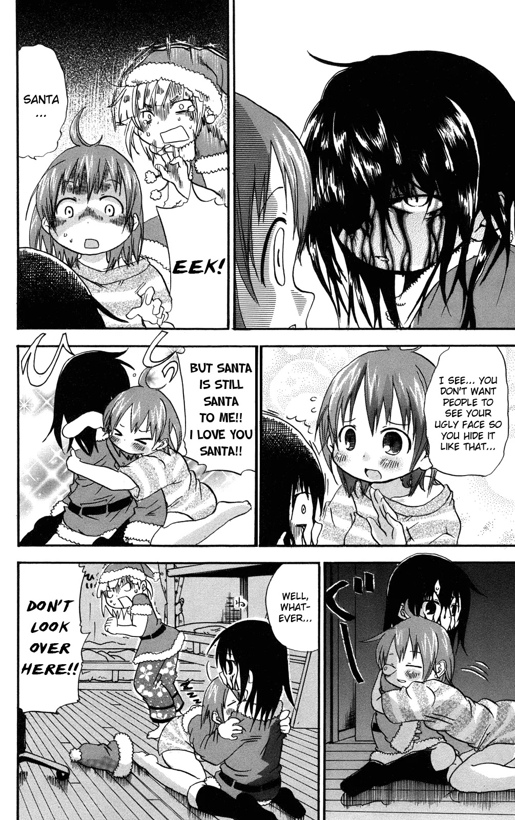 Mitsudomoe Chapter 29 page 8 - Chapter 29: Santa Does Everything Behind Your Back