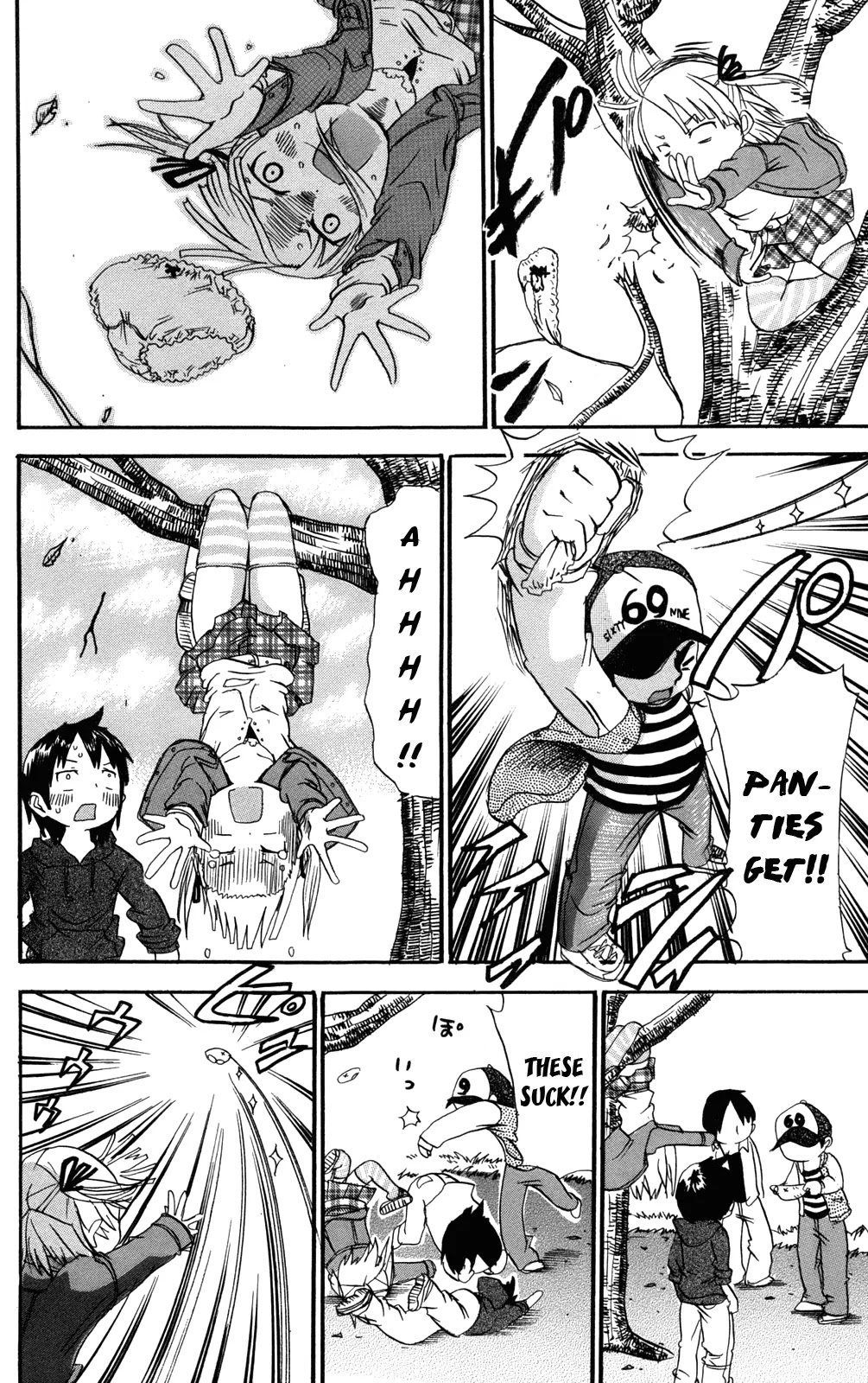 Mitsudomoe Chapter 30 page 9 - Chapter 30: A Boar That Can't Fly Is Just a Boar