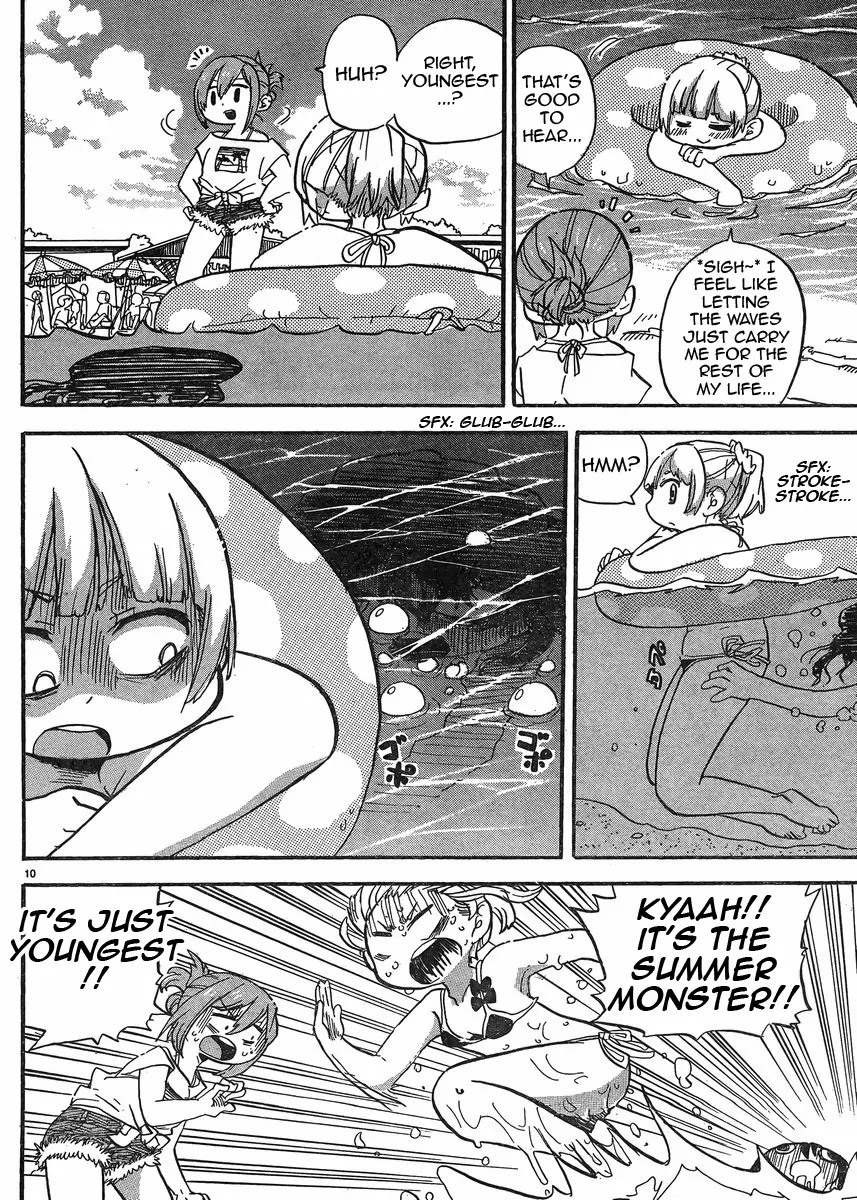 Mitsudomoe Chapter 301 page 11 - Chapter 301: The Etceteras of Swimsuits