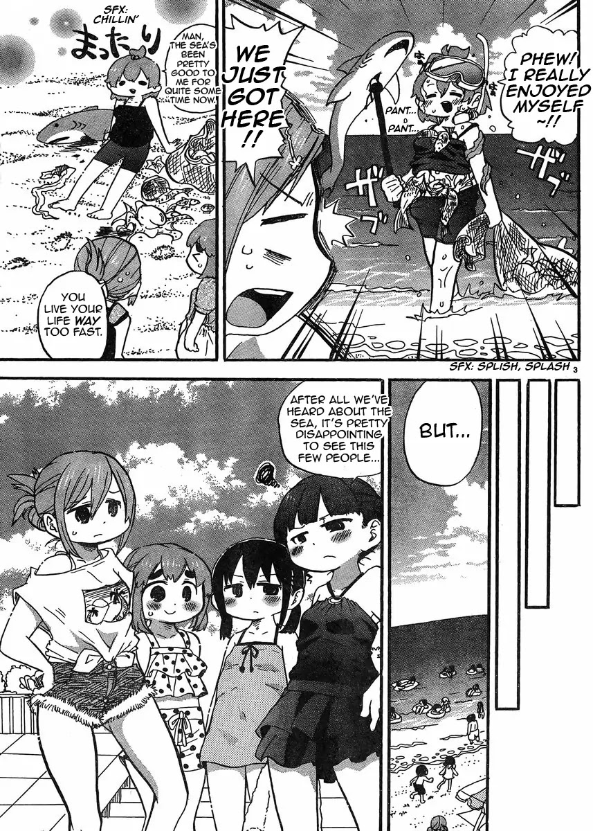 Mitsudomoe Chapter 301 page 4 - Chapter 301: The Etceteras of Swimsuits