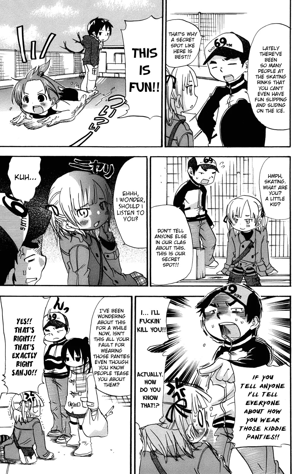 Mitsudomoe Chapter 32 page 3 - Chapter 32: The Masochist, a Hard Penguin