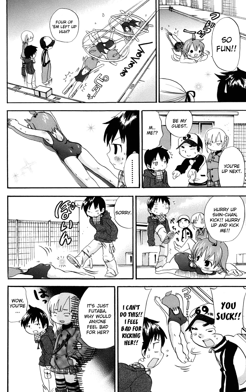 Mitsudomoe Chapter 32 page 6 - Chapter 32: The Masochist, a Hard Penguin