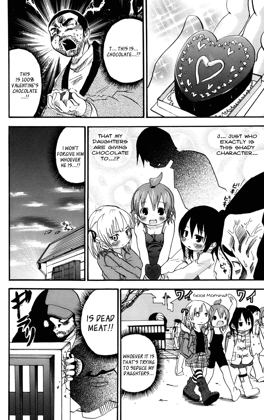 Mitsudomoe Chapter 35 page 2 - Chapter 35: Even So, Papa Didn't Do It