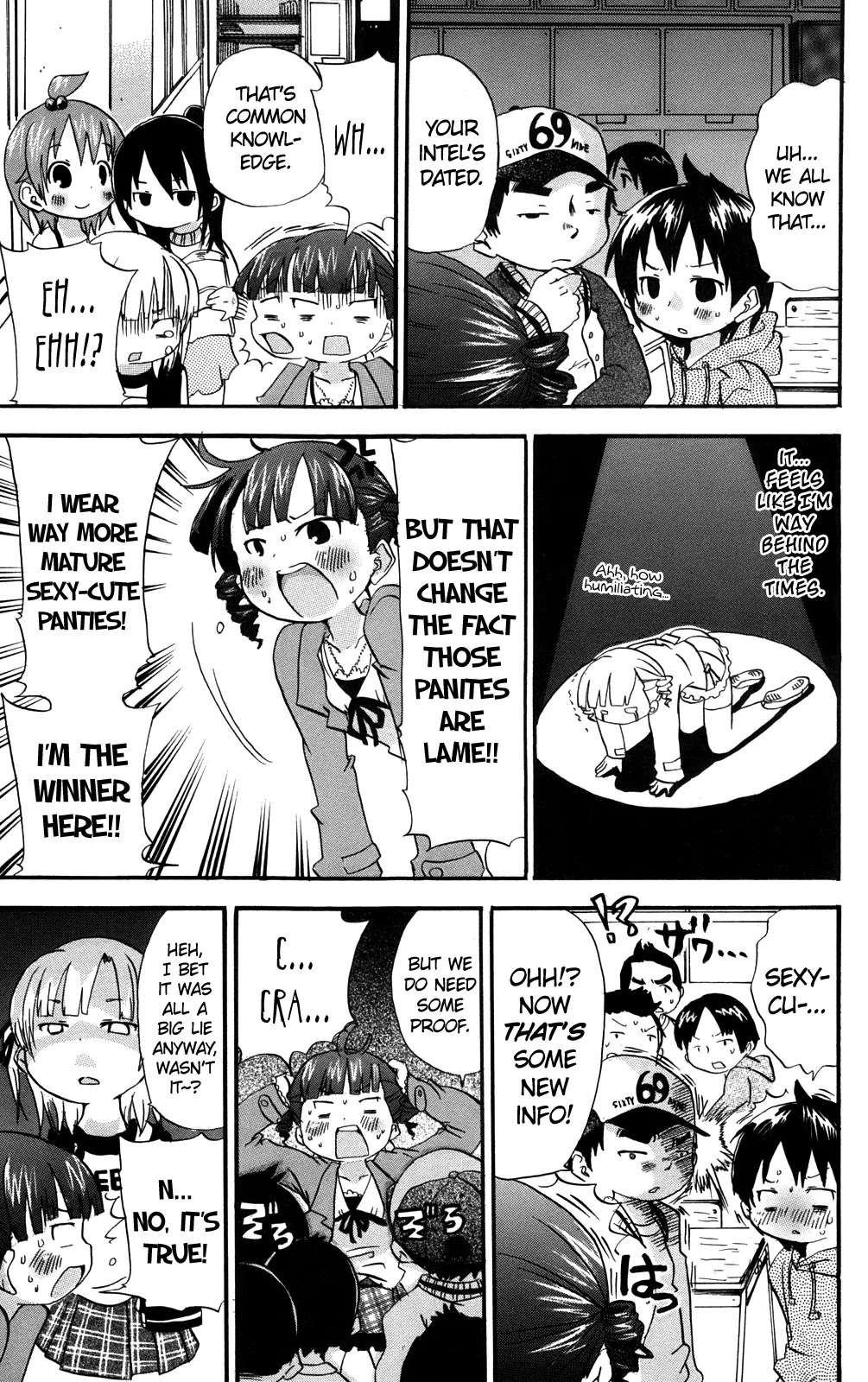 Mitsudomoe Chapter 36 page 5 - Chapter 36: The Virgin Mary Isn't Watching