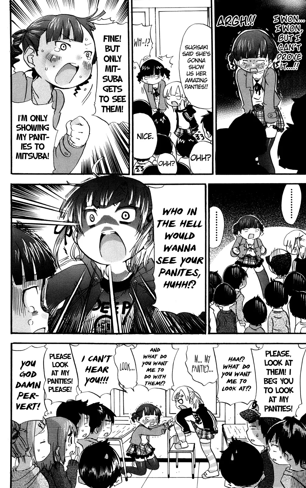 Mitsudomoe Chapter 36 page 6 - Chapter 36: The Virgin Mary Isn't Watching