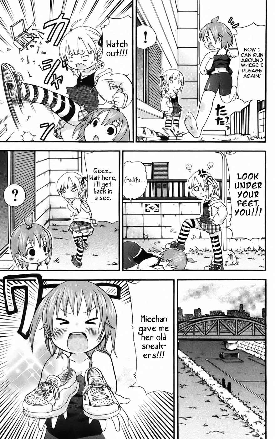 Mitsudomoe Chapter 37 page 3 - Chapter 37: A Sneakers Vrooom