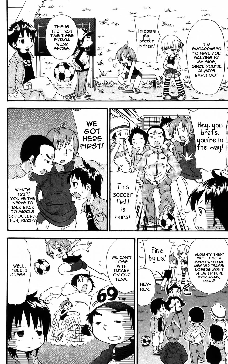 Mitsudomoe Chapter 37 page 4 - Chapter 37: A Sneakers Vrooom