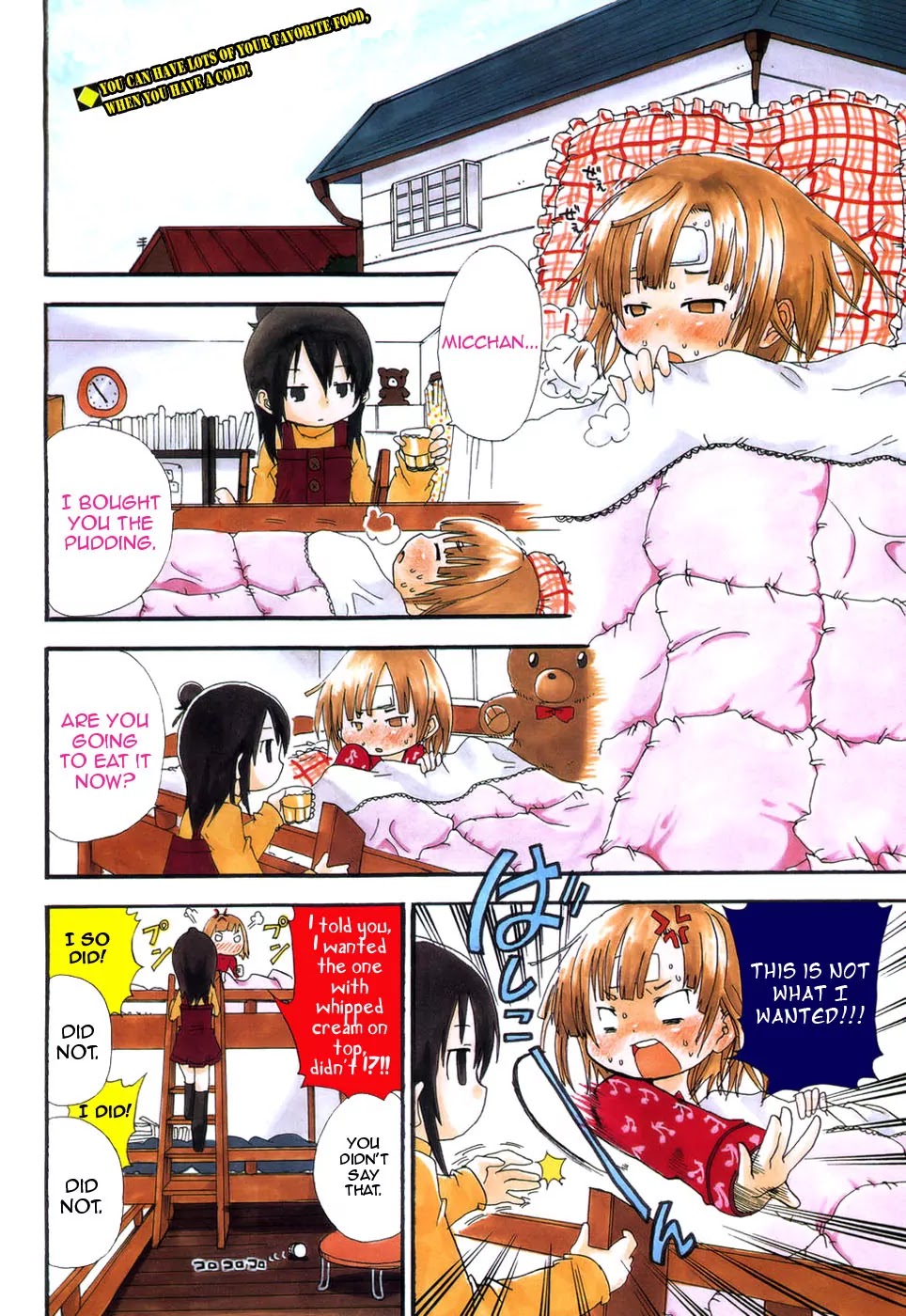 Mitsudomoe Chapter 38 page 3 - Chapter 38: Time For Your Medicine