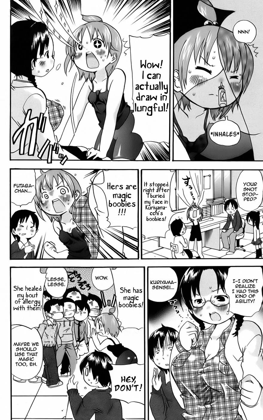 Mitsudomoe Chapter 39 page 4 - Chapter 39: Warning, Allergic Girls!