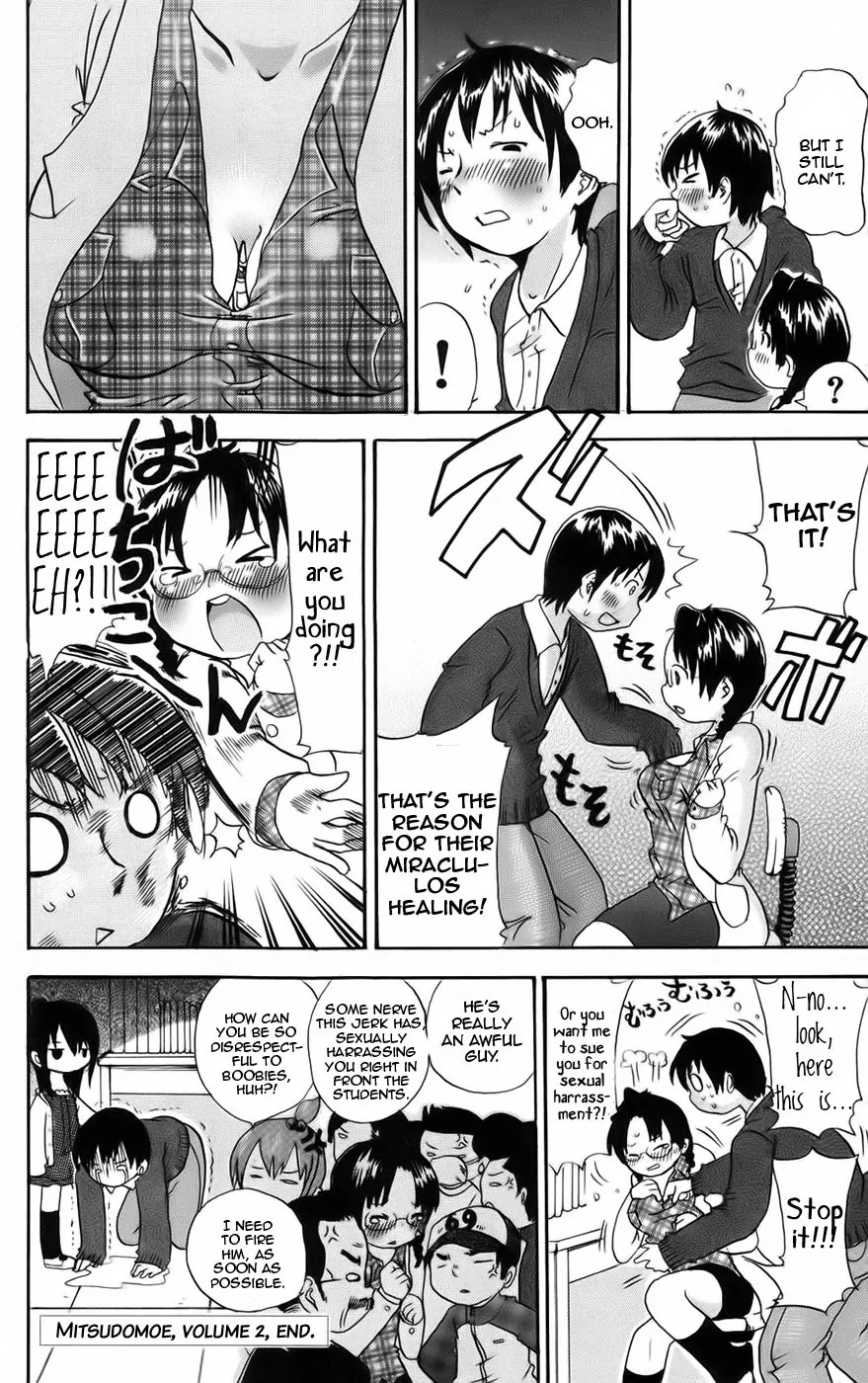Mitsudomoe Chapter 39 page 8 - Chapter 39: Warning, Allergic Girls!