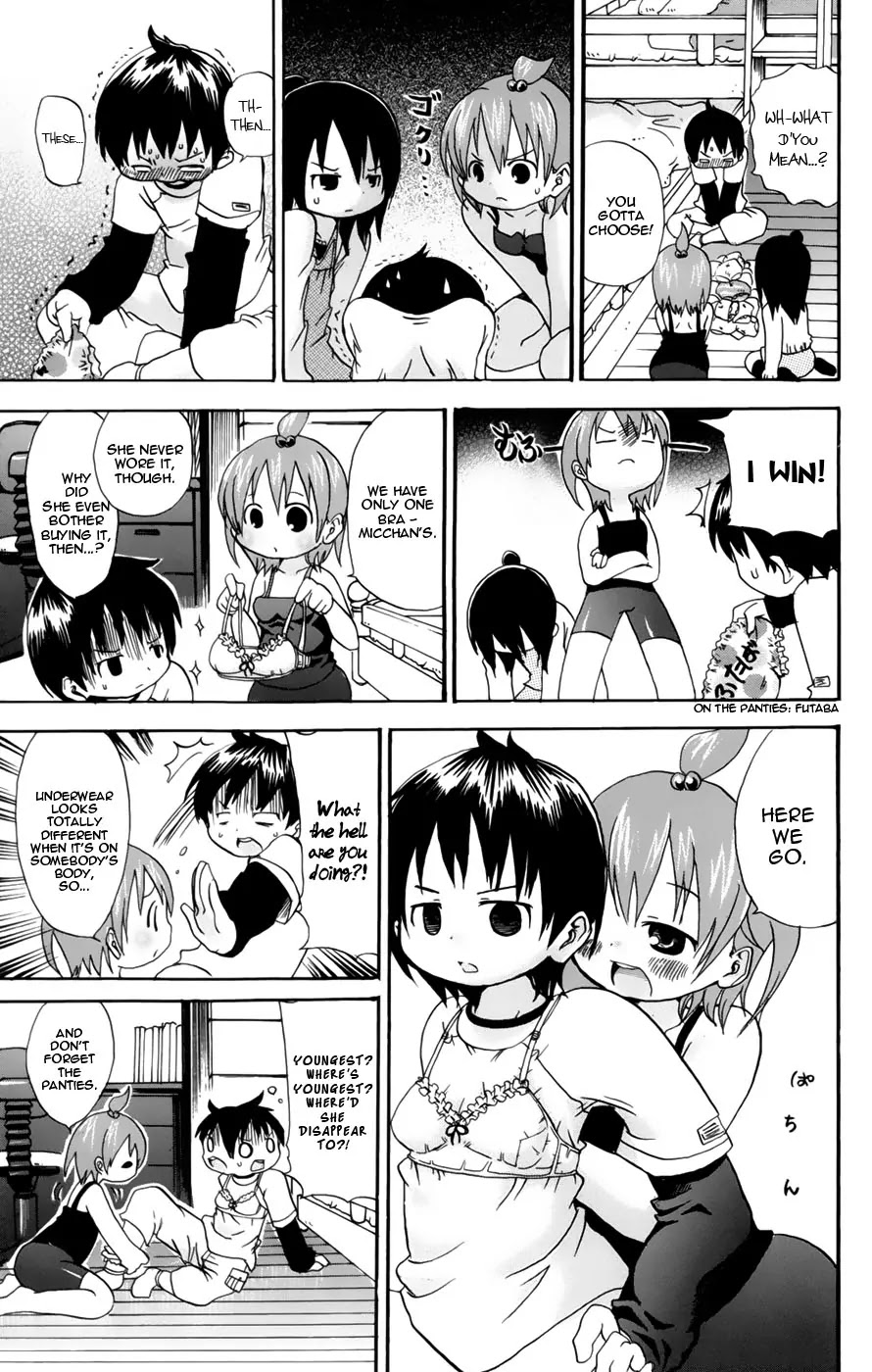 Mitsudomoe Chapter 40 page 10 - Chapter 40 : Tomorrow, an erotic artbook will come out!