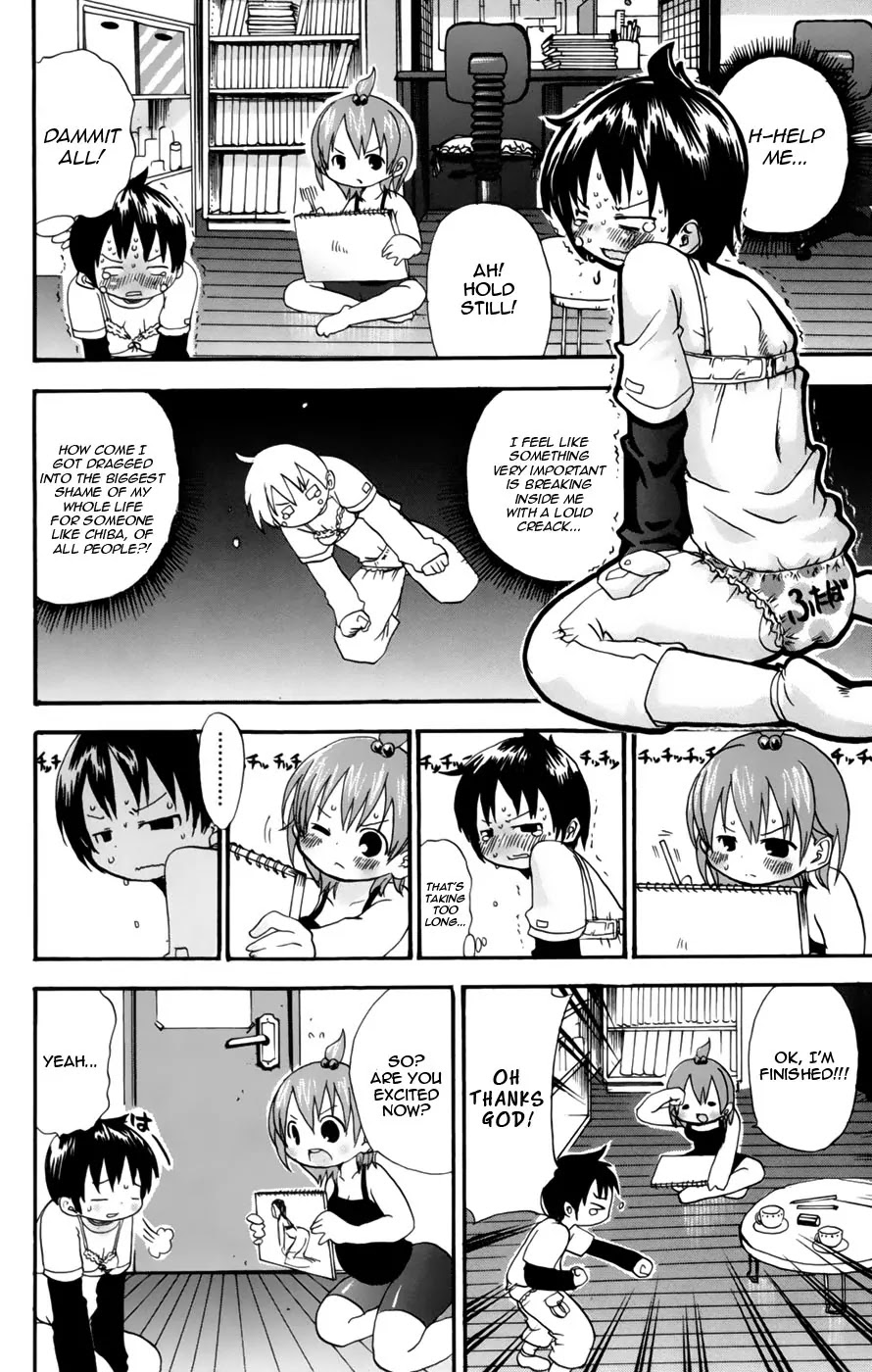 Mitsudomoe Chapter 40 page 11 - Chapter 40 : Tomorrow, an erotic artbook will come out!