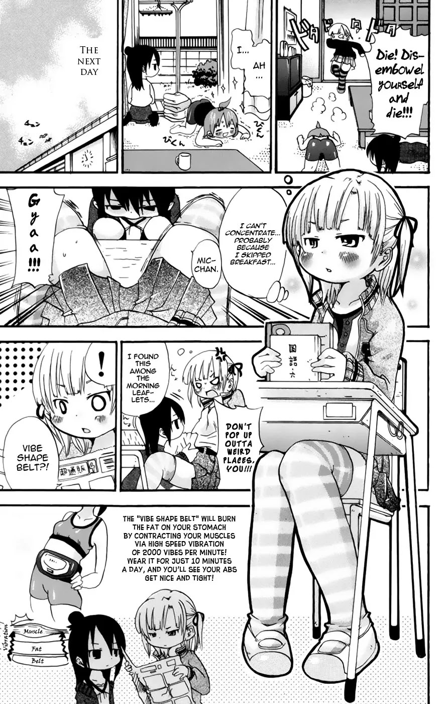 Mitsudomoe Chapter 41 page 3 - Chapter 41 : Say 'Yes!' to that v-I-bration!
