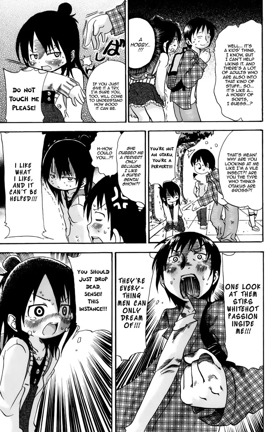 Mitsudomoe Chapter 42 page 7 - Chapter 42: Hon'iki Hentai Gachi Rangers