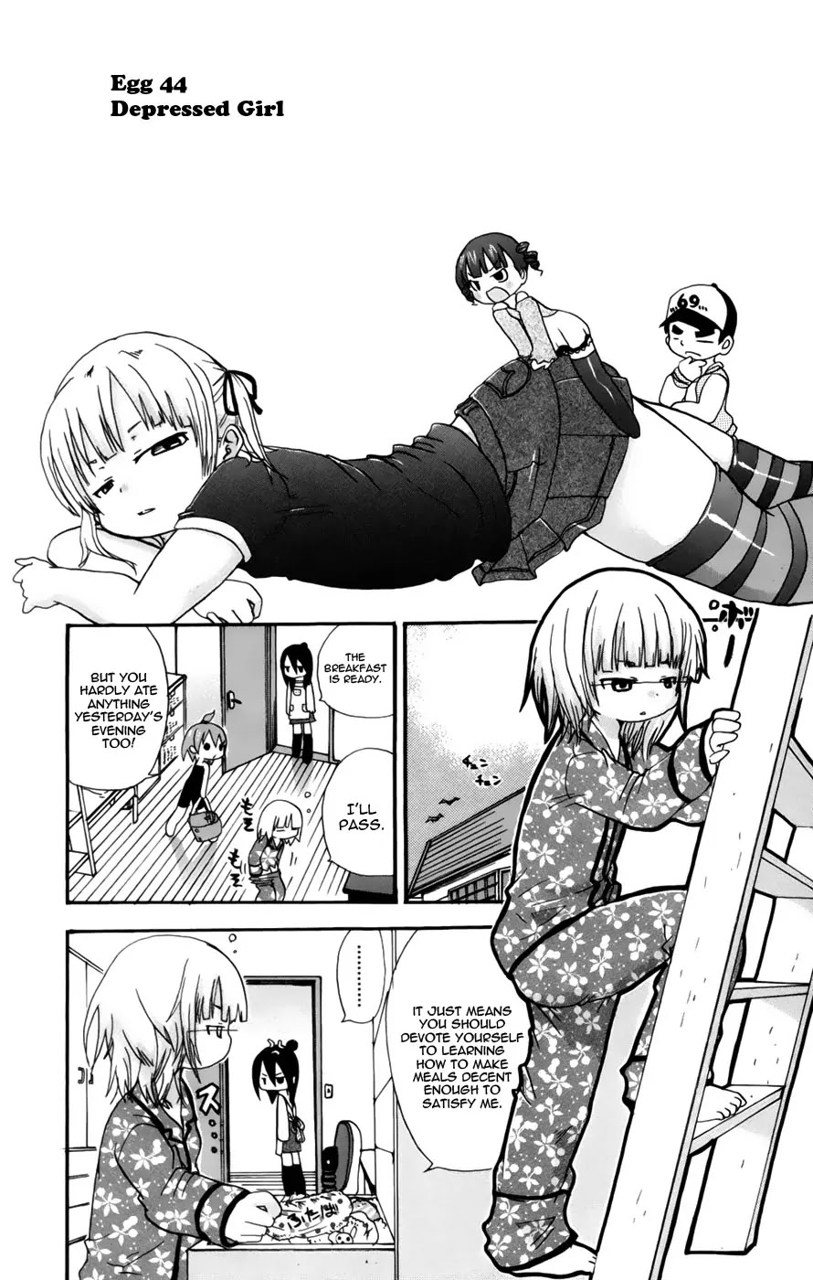 Mitsudomoe Chapter 44 page 1 - Chapter 44: Depressed Girl