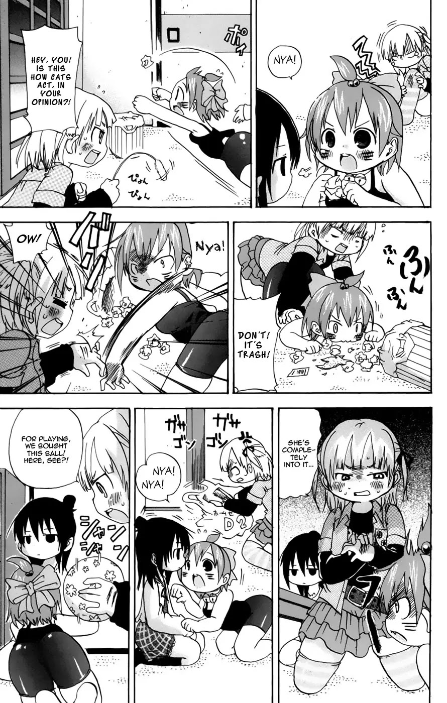 Mitsudomoe Chapter 49 page 9 - Chapter 49: The Day My Sister Cried 'Nyaa'!