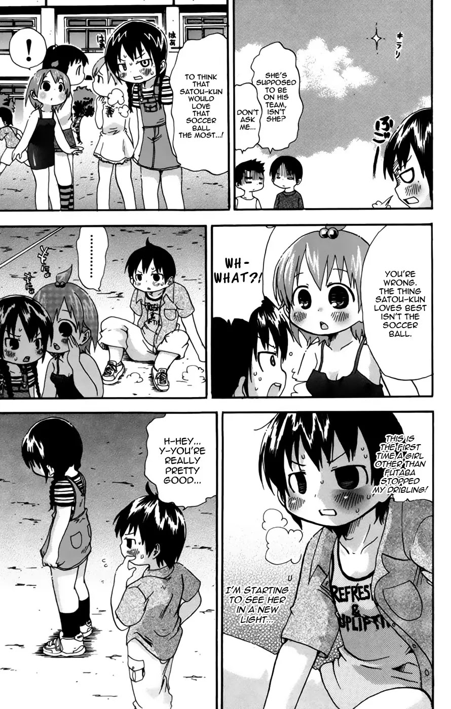 Mitsudomoe Chapter 53 page 7 - Chapter 53: Let's Play Soccer!