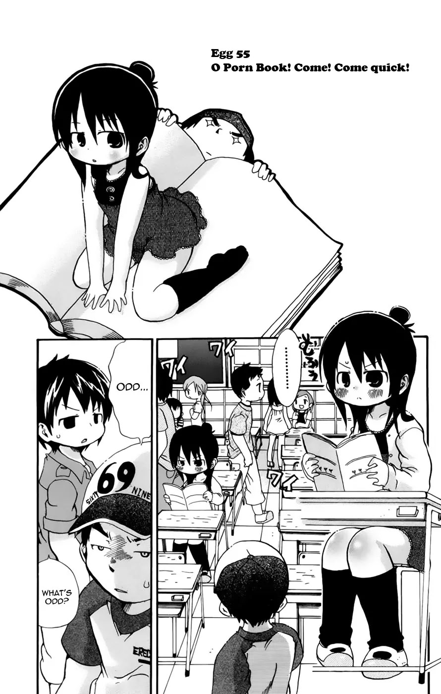 Mitsudomoe Chapter 55 page 1 - Chapter 55: O Porno Book! Come! Come Quick!