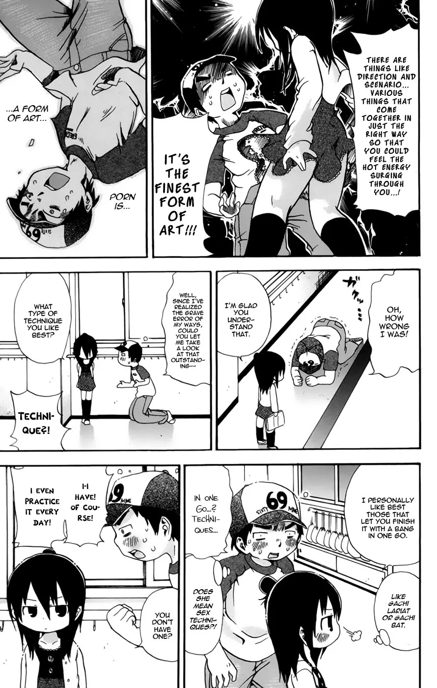 Mitsudomoe Chapter 55 page 5 - Chapter 55: O Porno Book! Come! Come Quick!