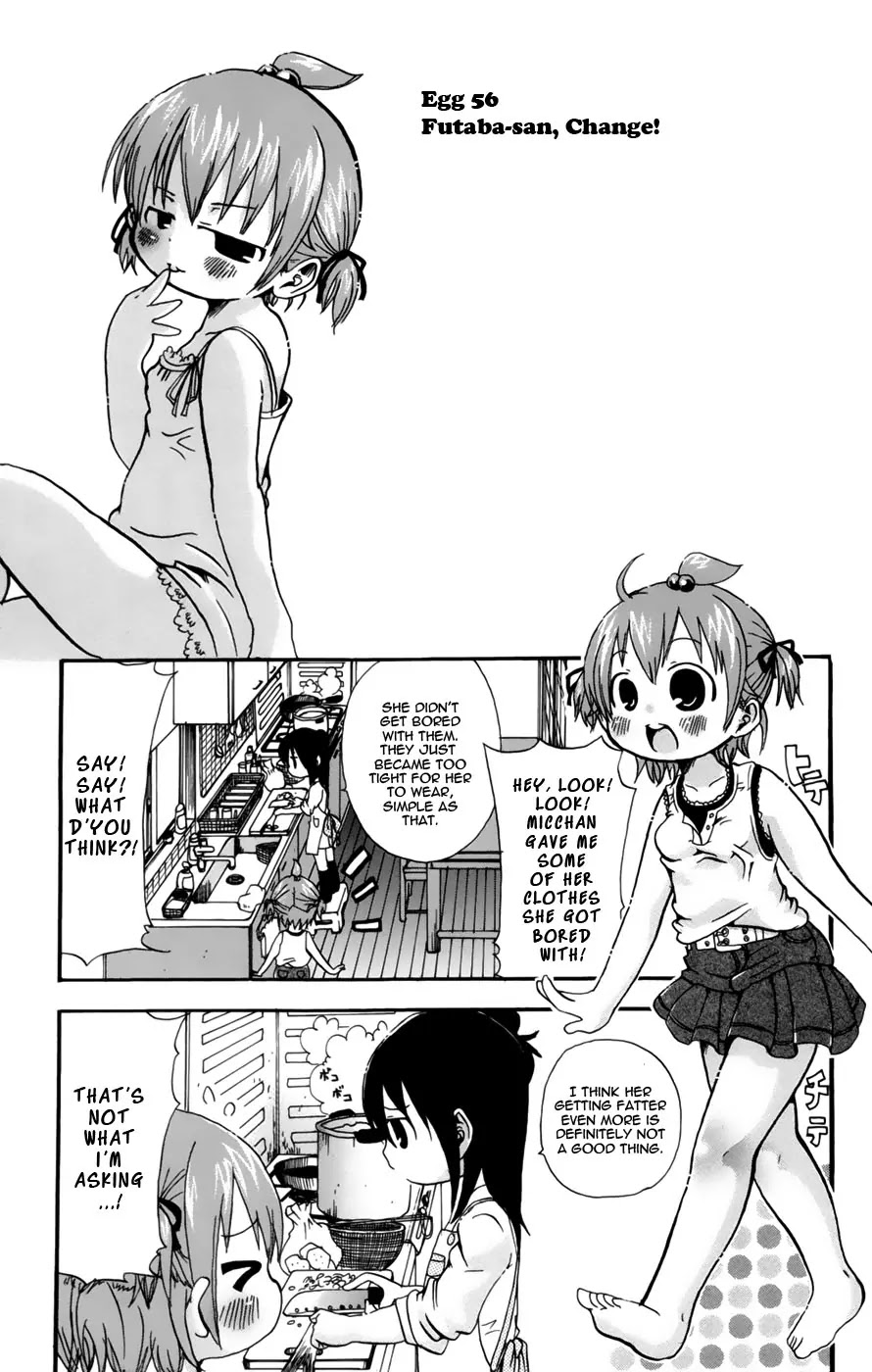 Mitsudomoe Chapter 56 page 1 - Chapter 56: Futaba-san, Change!