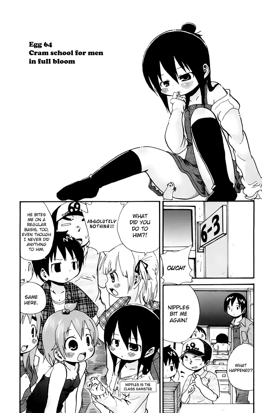 Mitsudomoe Chapter 64 page 1 - Chapter 64: Cram School for Men in Full Bloom