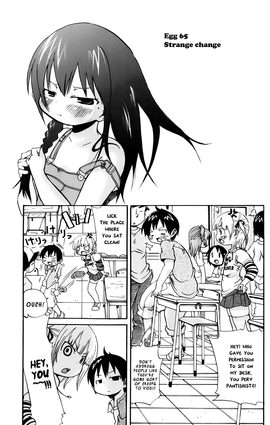 Mitsudomoe Chapter 65 page 1 - Chapter 65: Strange Change