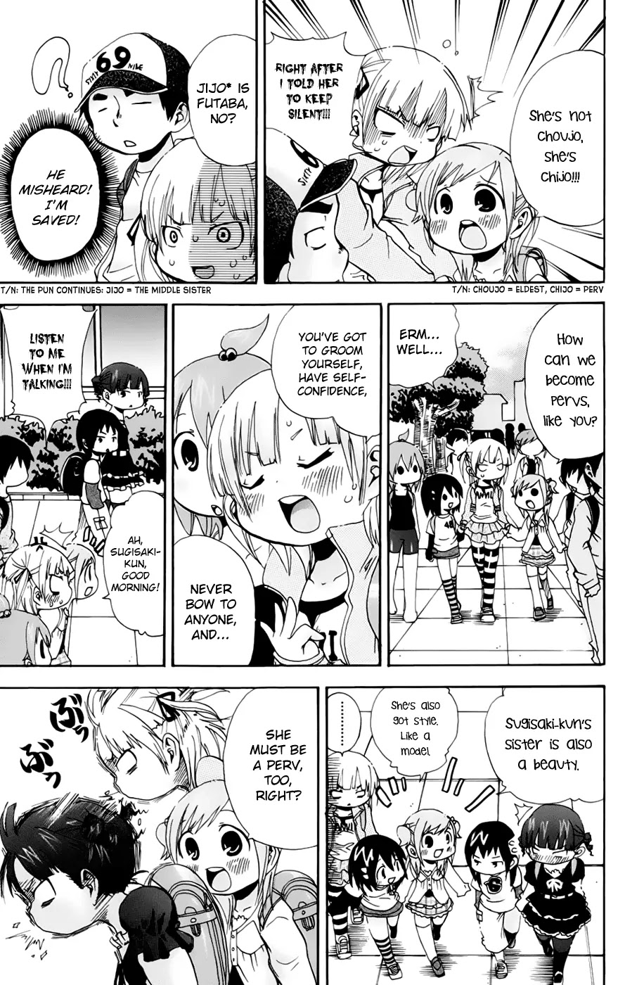 Mitsudomoe Chapter 66 page 7 - Chapter 66: Chijo's Bizzare Adventure