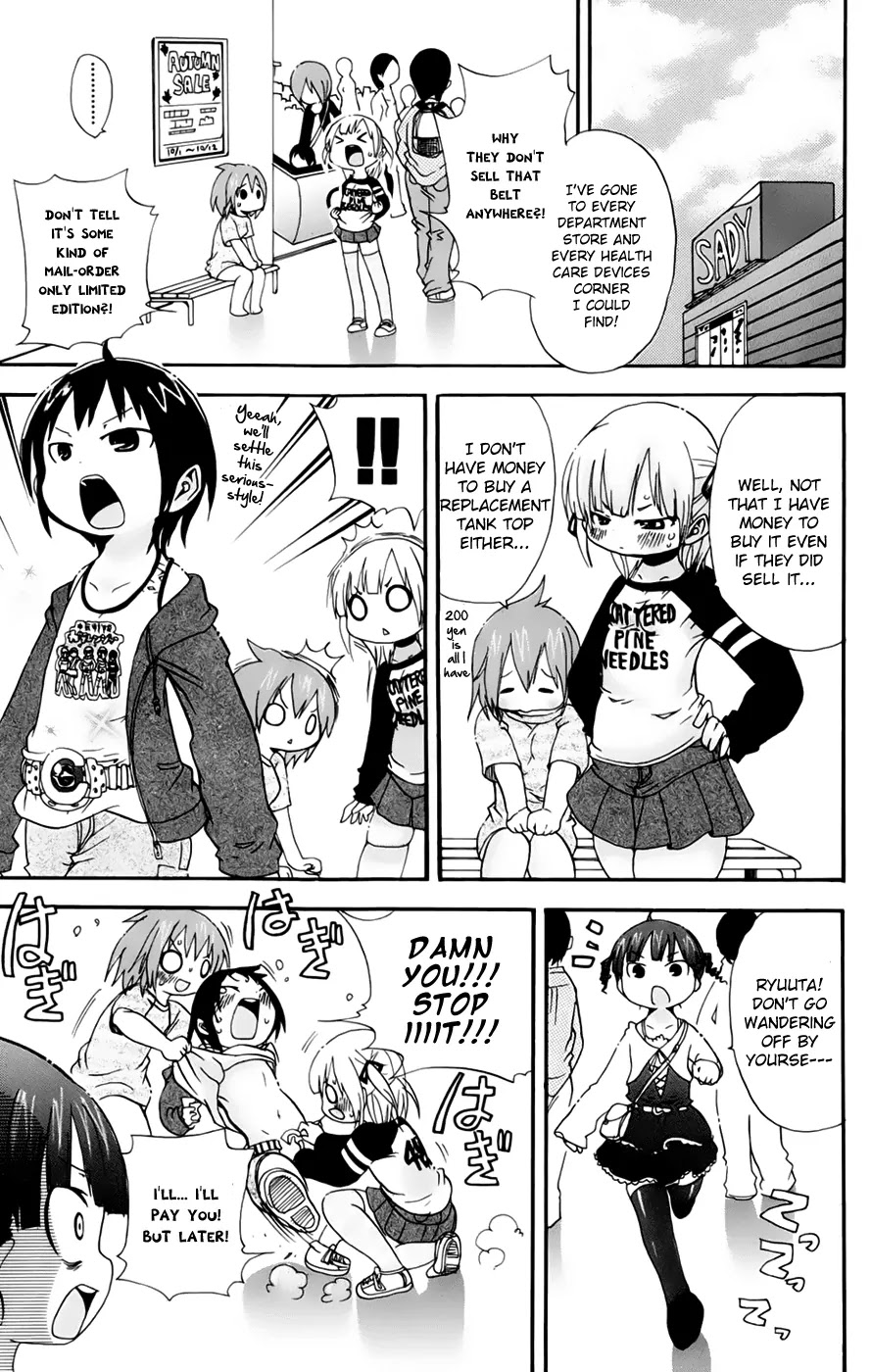 Mitsudomoe Chapter 67 page 5 - Chapter 67: Mysterious Belt