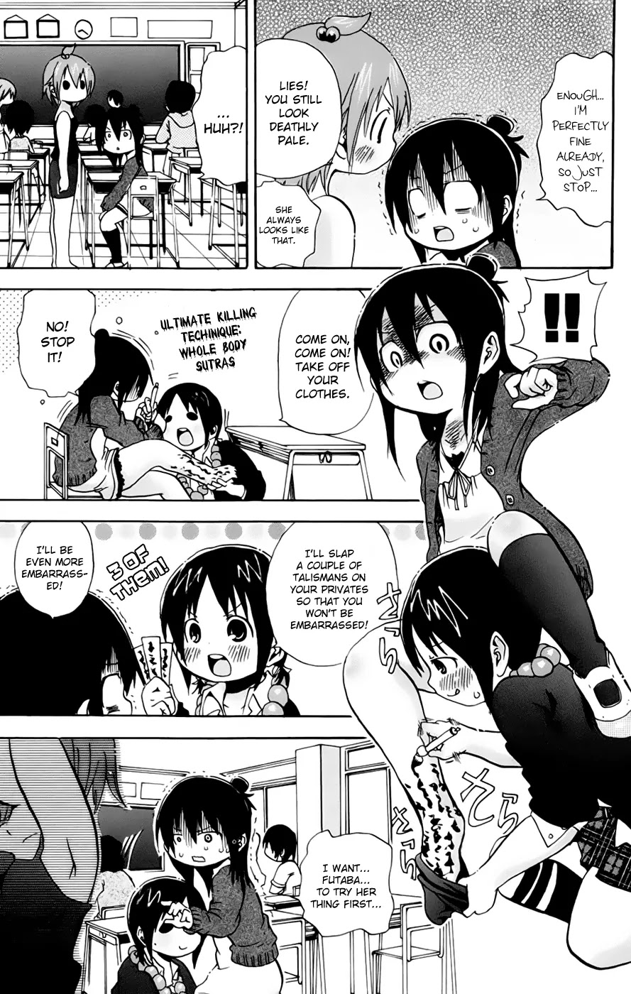 Mitsudomoe Chapter 68 page 5 - Chapter 68: Me, Big Sis and the Ghosts