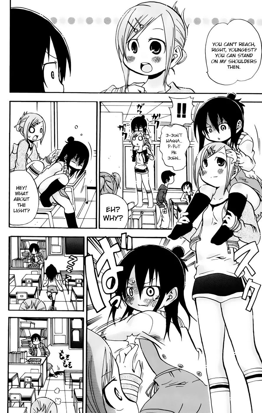 Mitsudomoe Chapter 70 page 2 - Chapter 70: Today's 6-3