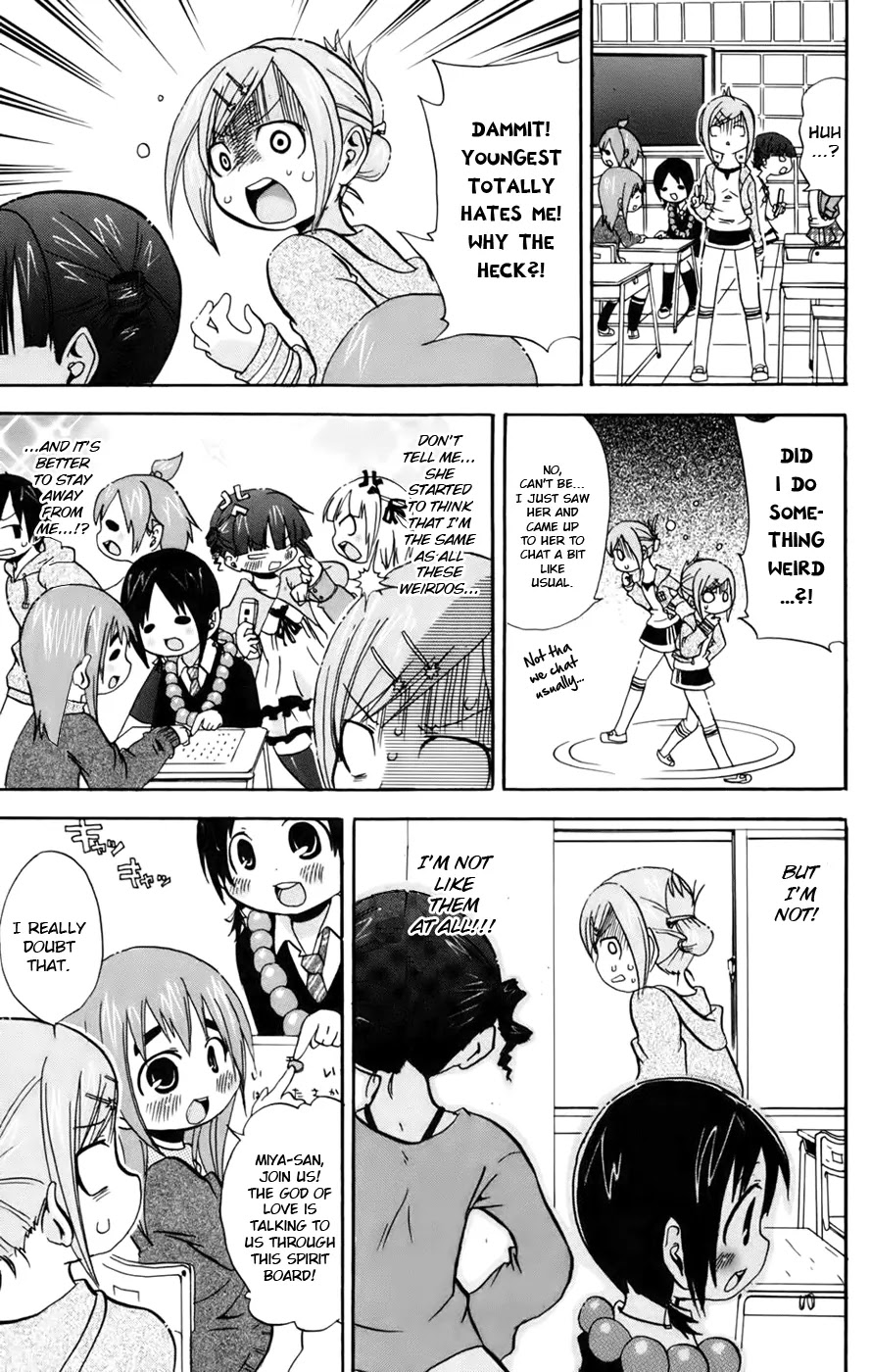 Mitsudomoe Chapter 70 page 3 - Chapter 70: Today's 6-3