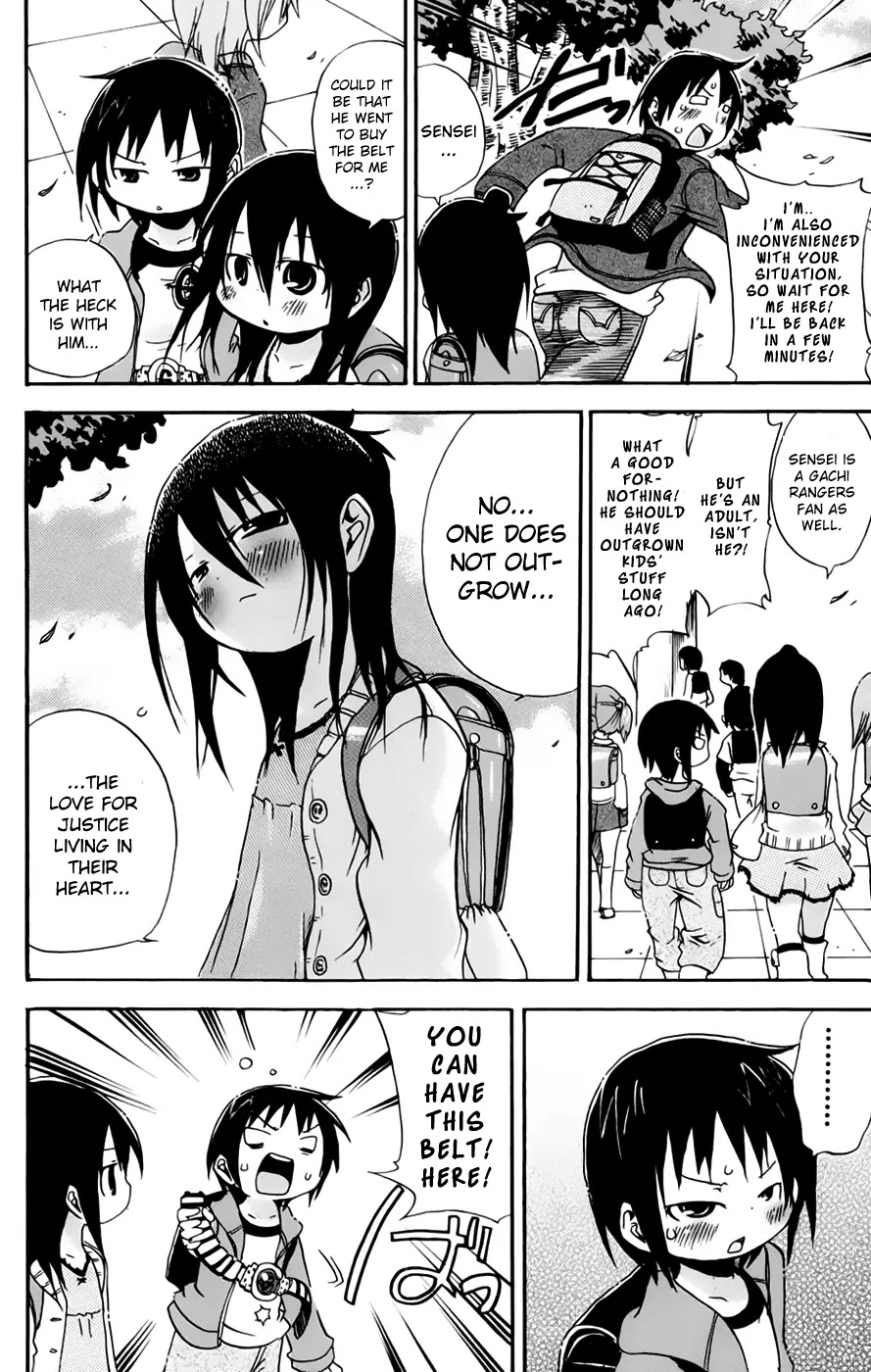 Mitsudomoe Chapter 71 page 4 - Chapter 71: Not Wearing 'em is Justice!