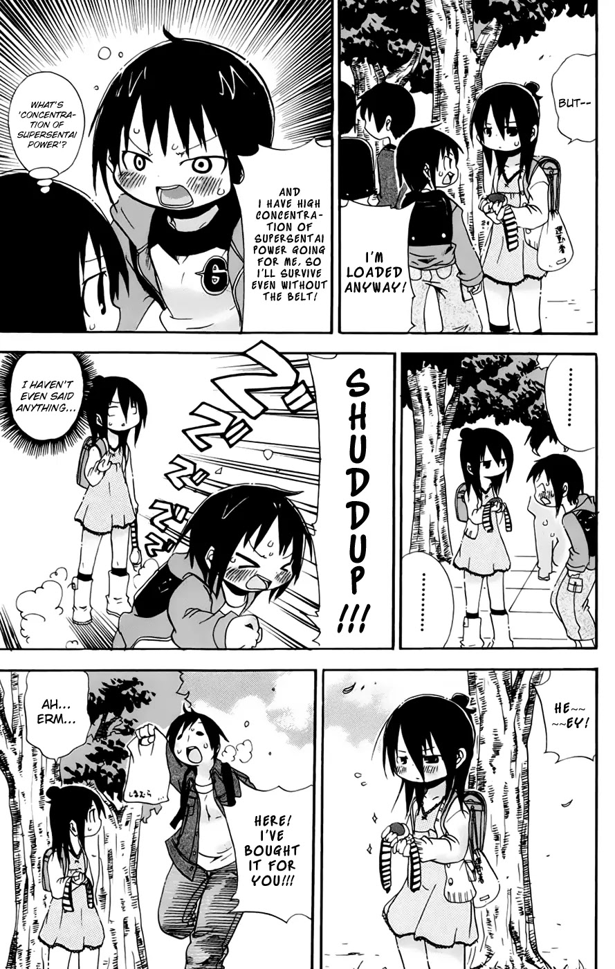 Mitsudomoe Chapter 71 page 5 - Chapter 71: Not Wearing 'em is Justice!