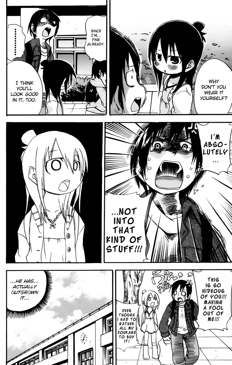 Mitsudomoe Chapter 71 page 6 - Chapter 71: Not Wearing 'em is Justice!