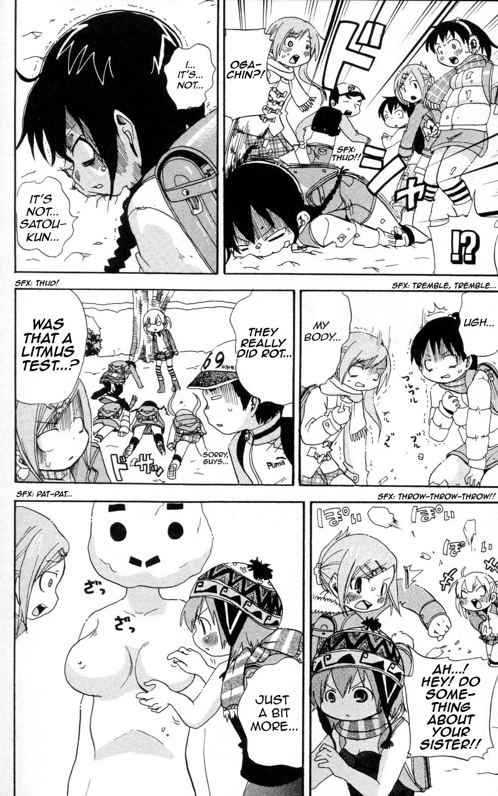 Mitsudomoe Chapter 79 page 11 - Chapter 79: The Allied Force's Naked Army Marches On