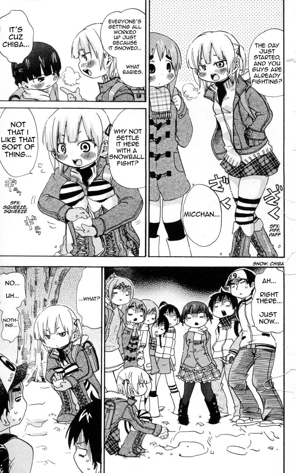 Mitsudomoe Chapter 79 page 8 - Chapter 79: The Allied Force's Naked Army Marches On
