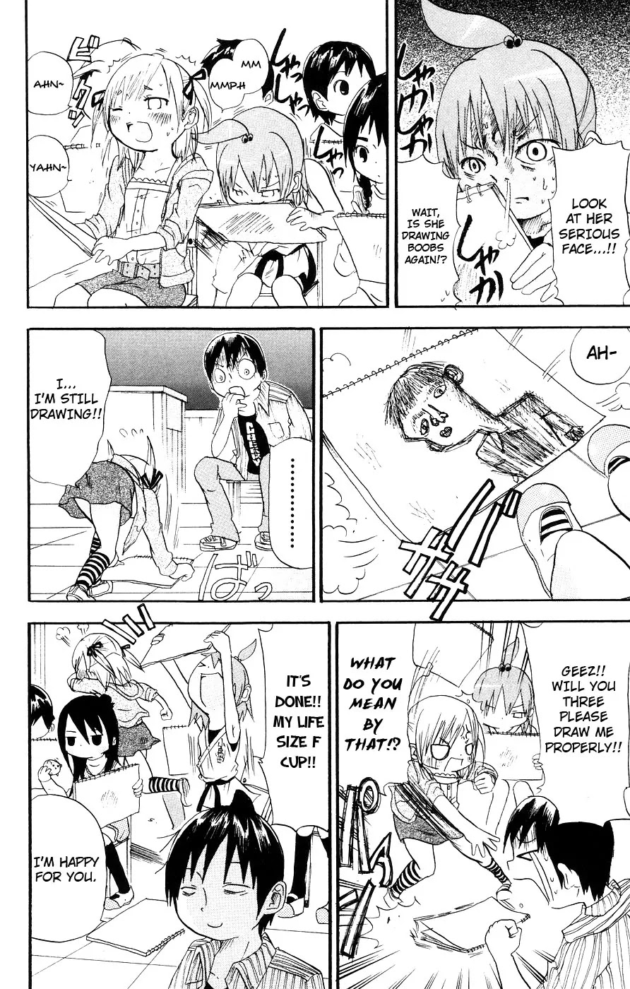 Mitsudomoe Chapter 8 page 4 - Chapter 8: The Two Bulges On a Chest Are...