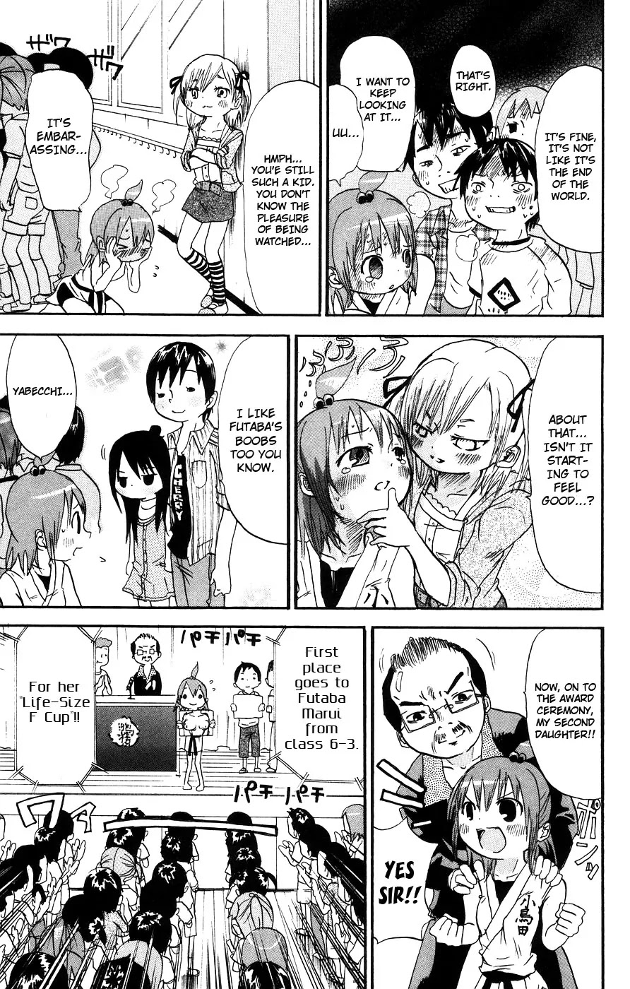 Mitsudomoe Chapter 8 page 7 - Chapter 8: The Two Bulges On a Chest Are...