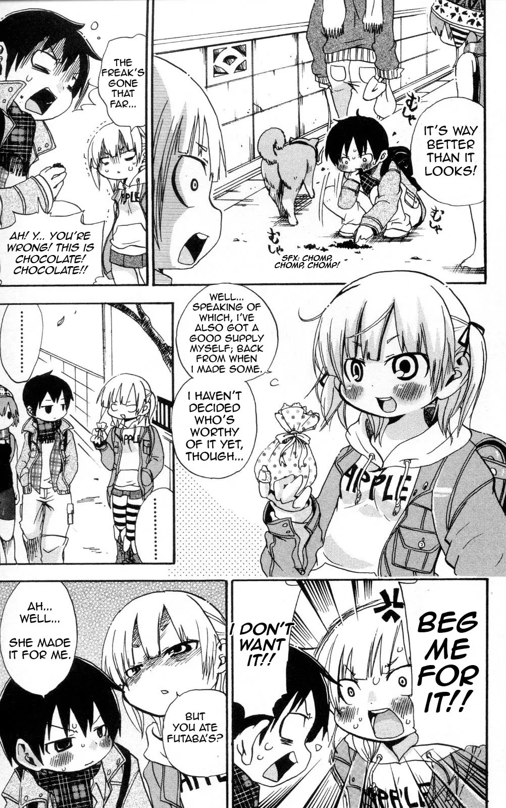 Mitsudomoe Chapter 82 page 3 - Chapter 82: Chojo and Chocolate Blues Factory