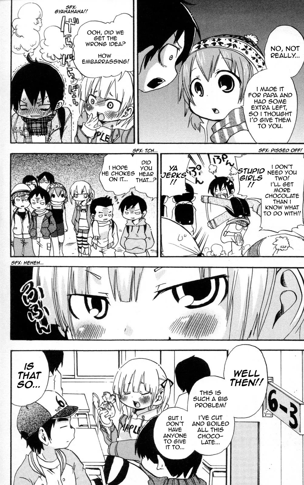 Mitsudomoe Chapter 82 page 4 - Chapter 82: Chojo and Chocolate Blues Factory
