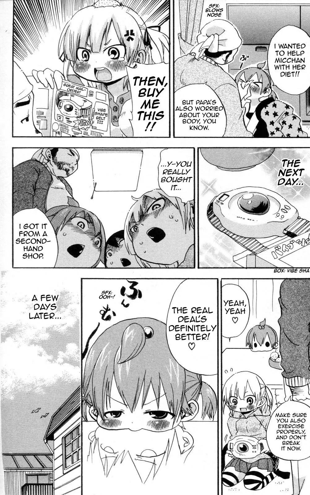 Mitsudomoe Chapter 83 page 4 - Chapter 83: Cherry Vibration Syndrome