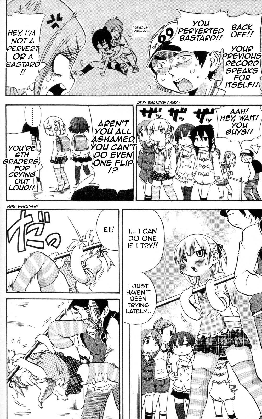 Mitsudomoe Chapter 85 page 4 - Chapter 85: Sayonara, Tetsubou-Sensei